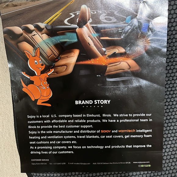 Sojoy IsoTowel Microfiber Car Seat Black Cloth Cover Quick-Dry w/ Non-Slip Back. - Picture 5 of 16